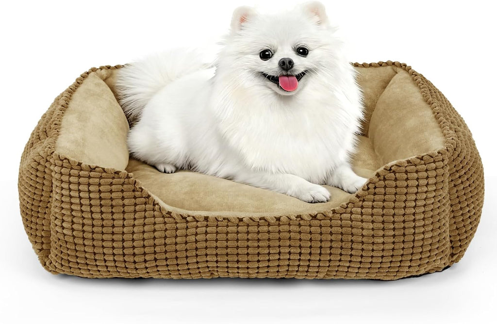 Ultimate Orthopedic Medium Dog Bed - Cozy, Washable Calming Cuddler with Anti-Slip Base for Maximum Comfort
