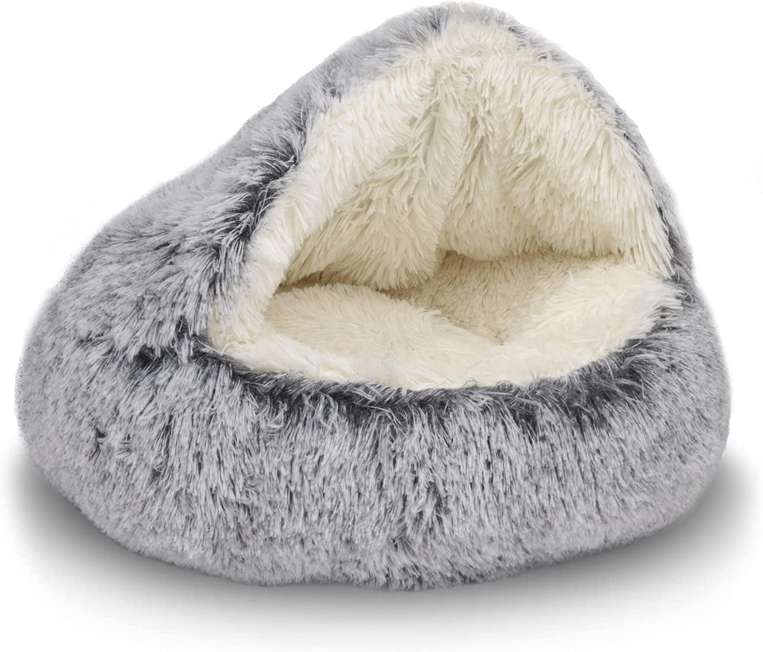 Calming Paw Nest™ – Anti-Anxiety Sleep Cave for Cats & Small Dogs