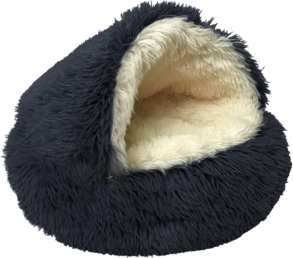 Calming Paw Nest™ – Anti-Anxiety Sleep Cave for Cats & Small Dogs